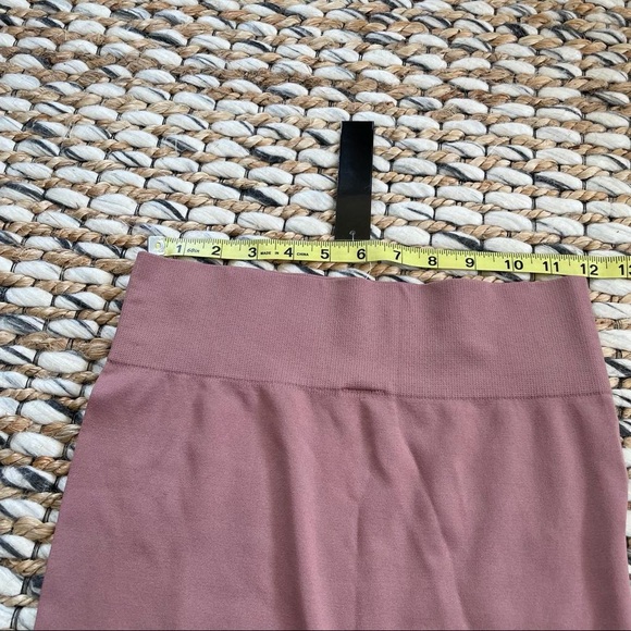 Pink 2 Piece Zip Hoodie Track Suit with Leggings Tights Sexy Crepe Material - Picture 14 of 17